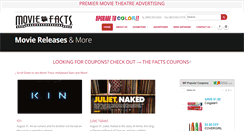 Desktop Screenshot of moviefactsinc.com